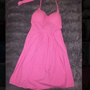 Pink summer blouse top